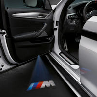 Aftermarket Carbon Fiber M Performance Led Door Light Projectors - BMW G Chassis – BMW Compatible