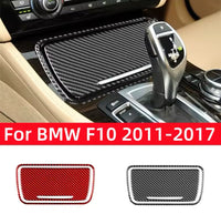 BMW F10 ABS Plastic Carbon Fiber Style Console Cover
