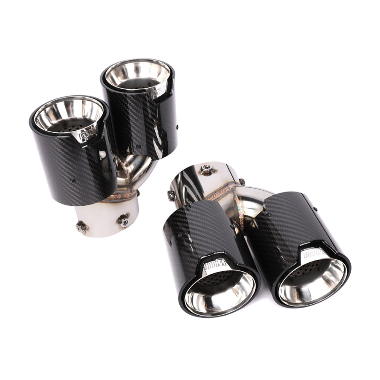 BMW G20 / G22 / G42 M Performance Quad Exhaust Tips for M240i / M340i / M440i BMW