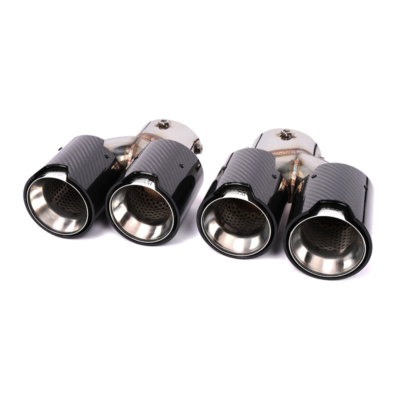 BMW G20 / G22 / G42 M Performance Quad Exhaust Tips for M240i / M340i / M440i BMW