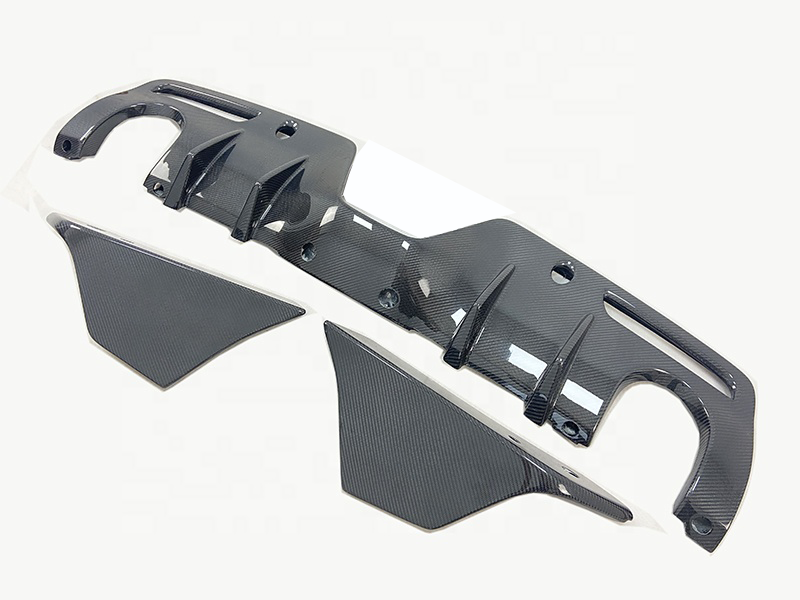 BMW Carbon Fiber Rear Diffuser for A90 / A91 Toyota Supra Mk5 w/ Canards