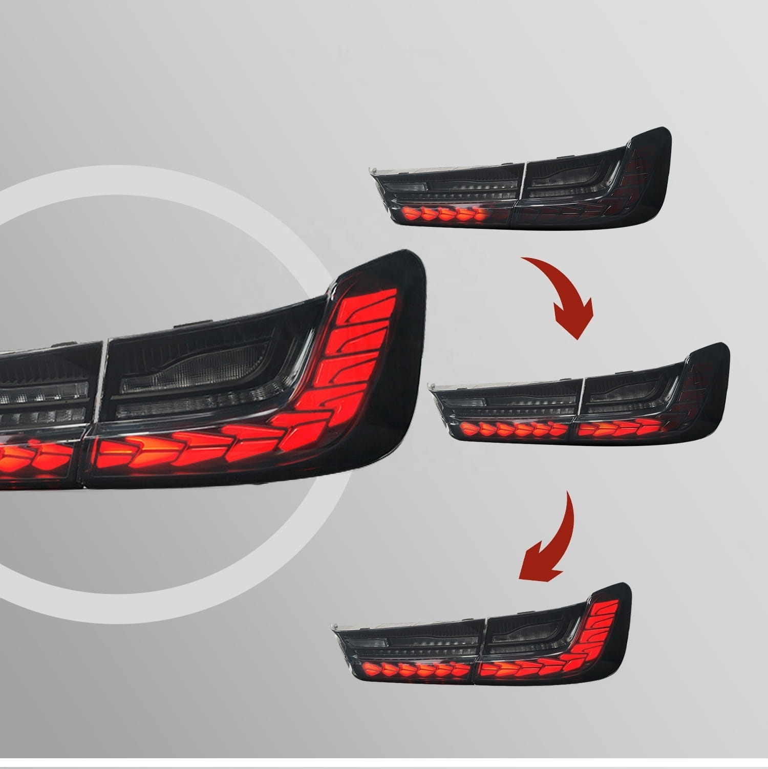 BMW G20 / G28 / G80 Gts Style Oled Tail Lights