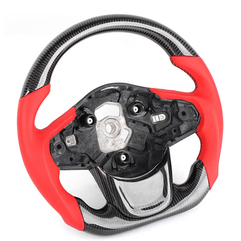 BMW Custom Carbon Fiber Led Steering Wheel for A90 Toyota Supra Mk5