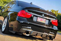 BMW M Tech Carbon Fiber Rear Diffuser for E90 BMW 3 Series