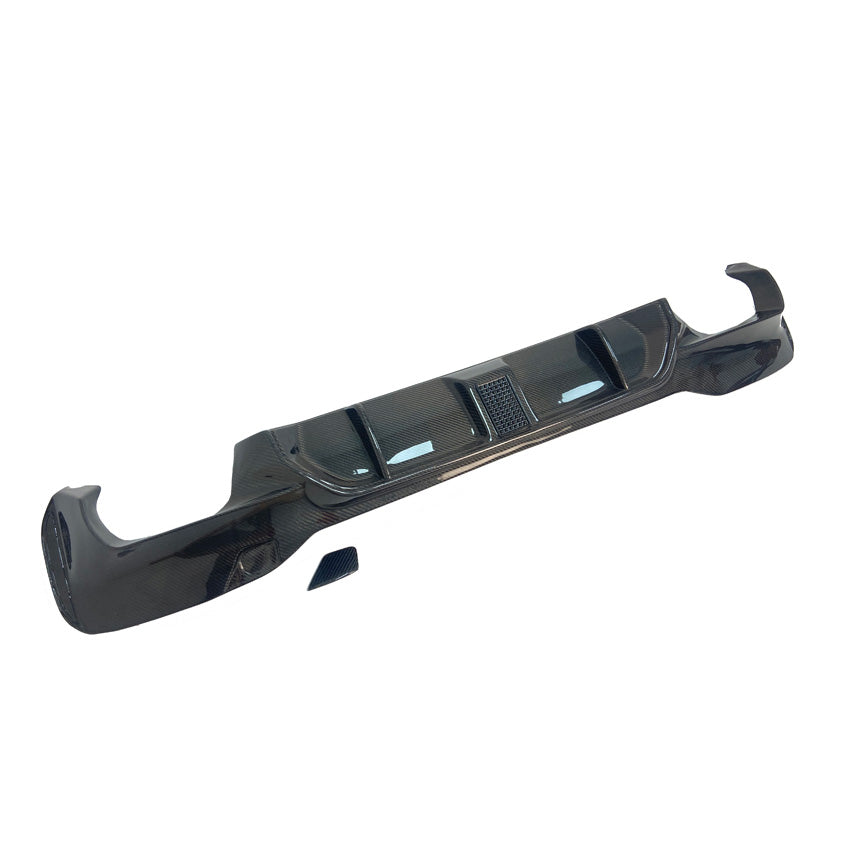 Aftermarket F90 Carbon Fiber Rear Diffuser – BMW Compatible