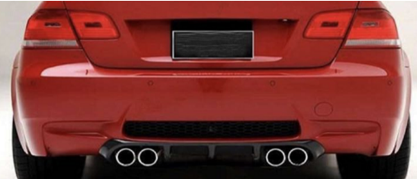 BMW Carbon Fiber Rear Diffuser for E92 / E93 BMW M3 Lci