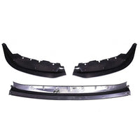 BMW G87 3 Piece Gloss Black V Style Front Lip