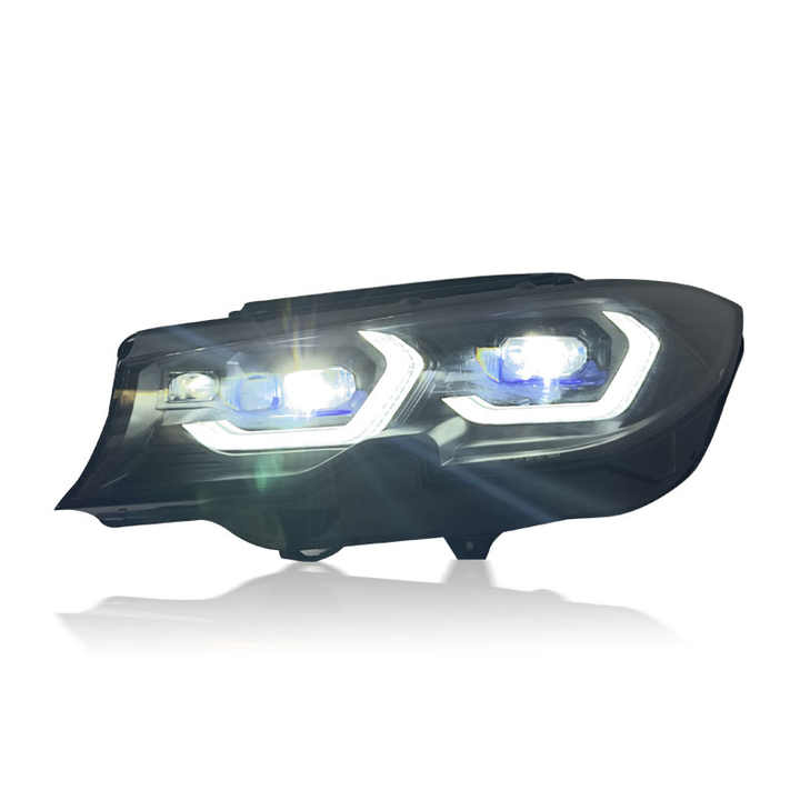 BMW G20 Dual Color Changing Yellow / White M3 Style Laser Headlights