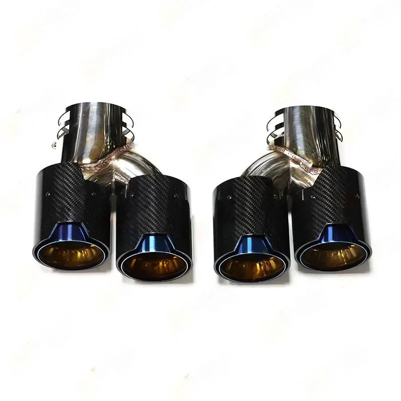 BMW M Performance Quad Exhaust Tips w/ Clamp for M240i / M340i / M440i BMW