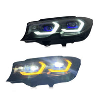 BMW G20 Dual Color Changing Yellow / White M3 Style Laser Headlights