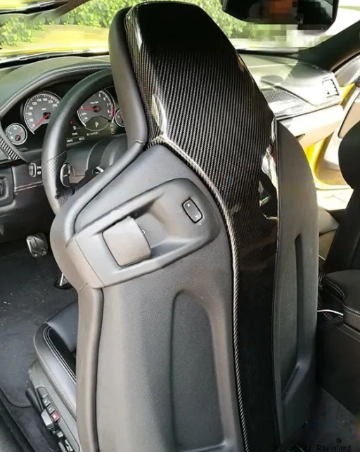 BMW F80 / F82 Carbon Fiber Seat Back Cover Trim