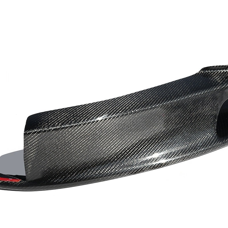 Aftermarket F30 Carbon Fiber Front Lip – BMW Compatible