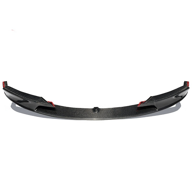 Aftermarket F30 Carbon Fiber Front Lip – BMW Compatible