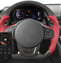 BMW Carbon Fiber Paddle Shifters w/ Shift Lights for A90 / A91 Toyota Supra Mk5