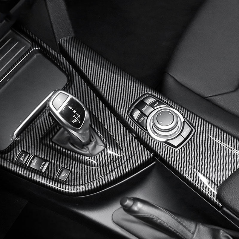 Aftermarket F30 / F31 / F32 / F35 20 Pcs Carbon Fiber Style ABS Plastic Interior Trim – BMW Compatible
