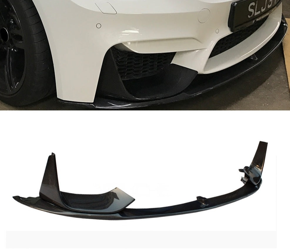 Aftermarket F80 / F82 Mp Style Carbon Fiber Front Lip – BMW Compatible