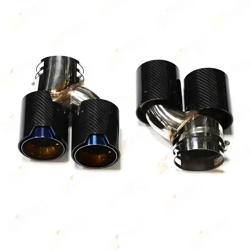 BMW M Performance Quad Exhaust Tips w/ Clamp for M240i / M340i / M440i BMW