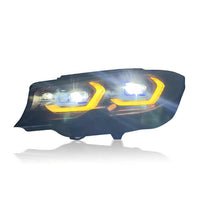 BMW G20 Dual Color Changing Yellow / White M3 Style Laser Headlights