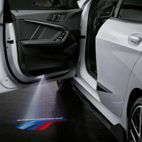 Aftermarket Carbon Fiber M Performance Led Door Light Projectors - BMW G Chassis – BMW Compatible