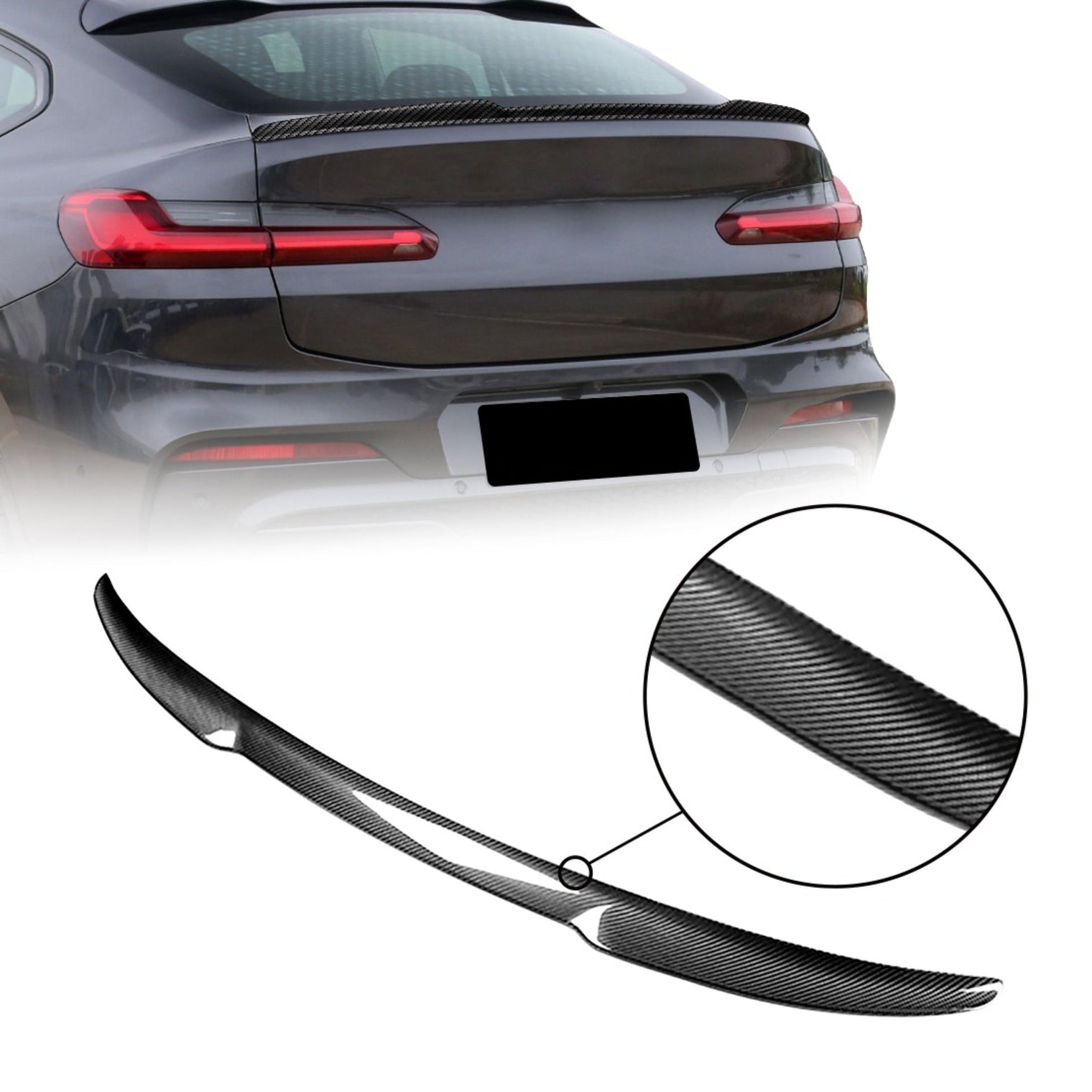 BMW G02 Dry Carbon Fiber Spoiler