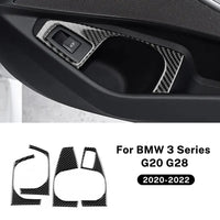 BMW G20 Door Cup Holder Carbon Fiber Trim