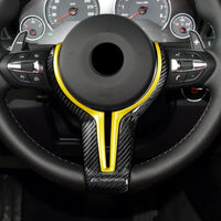 Aftermarket M Sport Carbon Fiber Steering Wheel Cover Trim for F Chassis BMW 1 2 3 4 5 6 7 Series – BMW Compatible