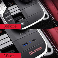 BMW F90 / G01 / G02 / G03 / G05 / G06 / G20 / G22 / G30 / G42 / G60 / G80 / G82 / G87 Usb Center Console Charger Insert