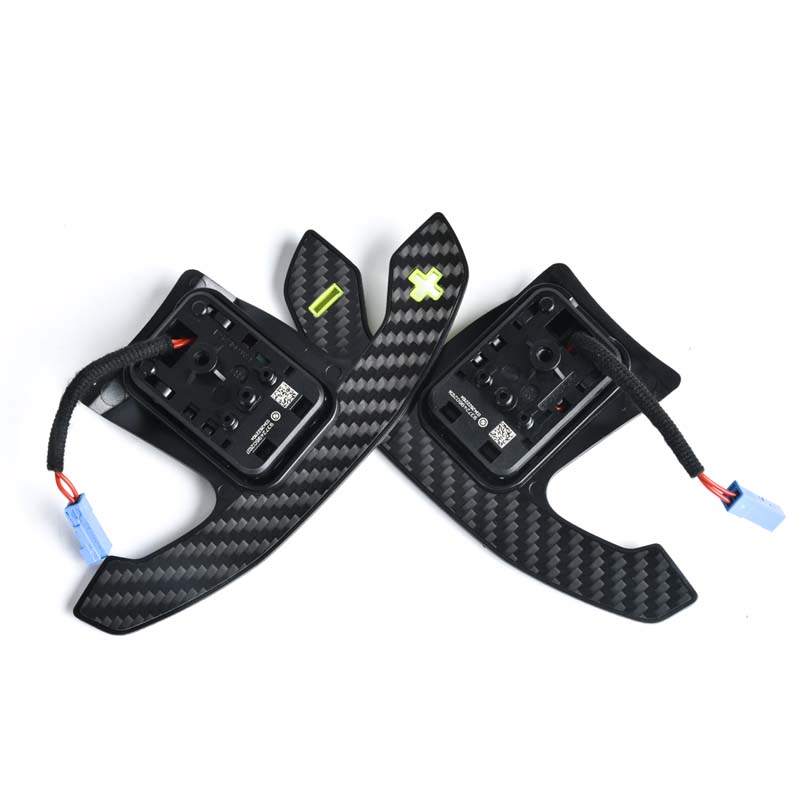 Aftermarket F90 / G87 M Style Carbon Fiber Paddle Shifters – Fits BMW G20, G22, G30, G42, G80, G82, G87