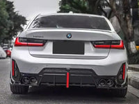 BMW G20 Gloss Black Rear Diffuser with Reflector