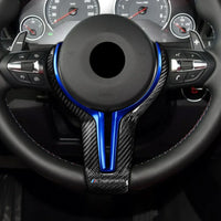 Aftermarket M Sport Carbon Fiber Steering Wheel Cover Trim for F Chassis BMW 1 2 3 4 5 6 7 Series – BMW Compatible