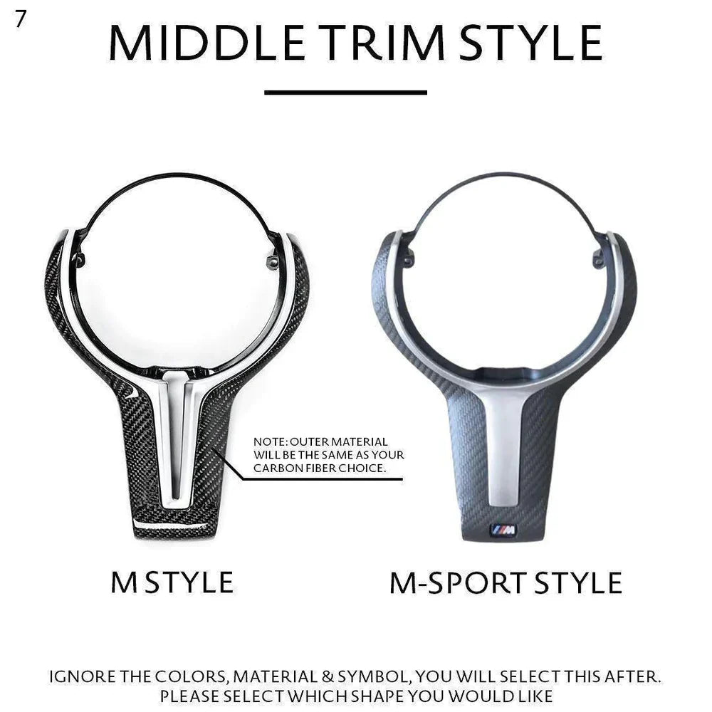 Aftermarket Custom Led Carbon Fiber Steering Wheel for F Chassis – BMW Compatible