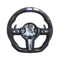 BMW Custom Led Carbon Fiber Steering Wheel for F Chassis