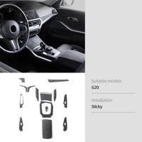 Aftermarket Carbon Fiber G Chassis Alcantara Interior Trim Set – BMW Compatible