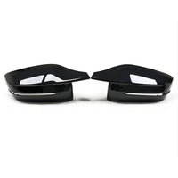 Aftermarket Carbon Fiber ABS Plastic New M Performance Style Mirror Caps for G Chassis – BMW Compatible