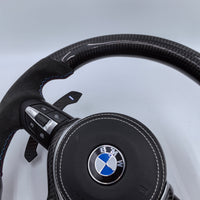 Aftermarket Custom Led Carbon Fiber Steering Wheel for F Chassis – BMW Compatible