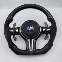 BMW Custom Led Carbon Fiber Steering Wheel for F Chassis