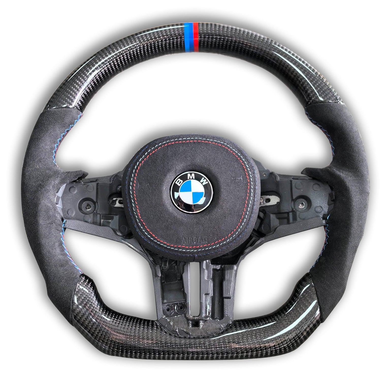Custom LED Carbon Fiber Steering Wheel for BMW G Chassis & F Chassis