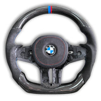 Custom LED Carbon Fiber Steering Wheel for BMW G Chassis & F Chassis