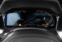 Aftermarket ABS Plastic Carbon Fiber Style Instrument Cluster Frame Interior Trim – Fits BMW G20