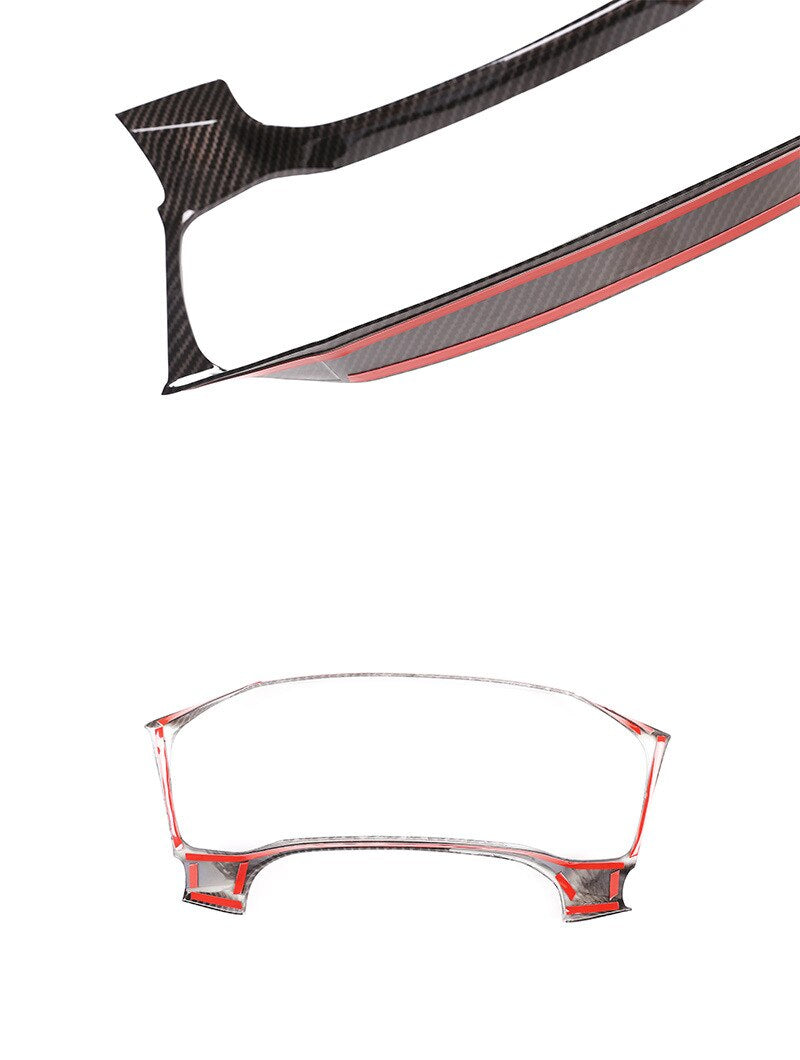 Aftermarket ABS Plastic Carbon Fiber Style Instrument Cluster Frame Interior Trim – Fits BMW G20