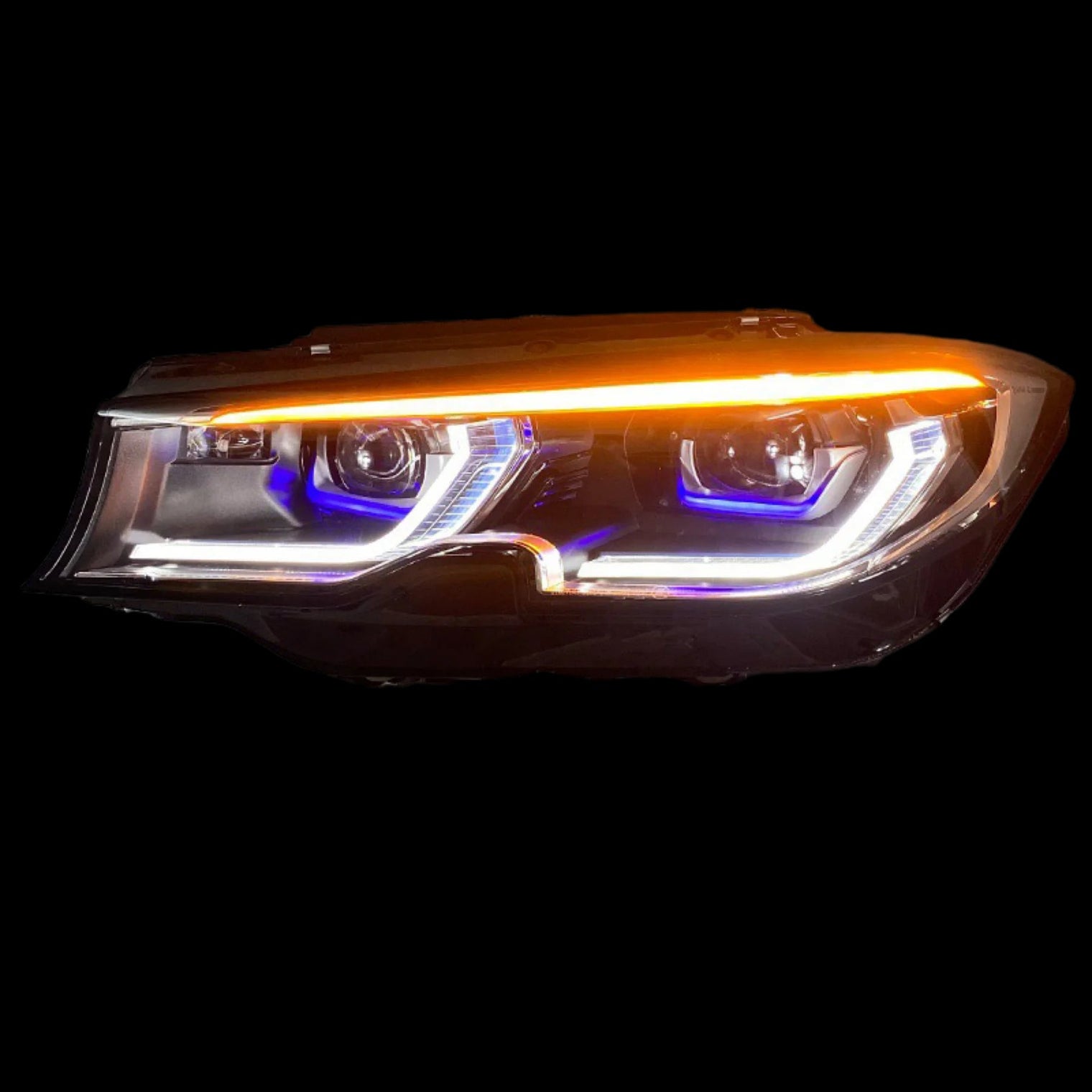 BMW G20 Yellow Laser Headlight Retrofit Upgrade