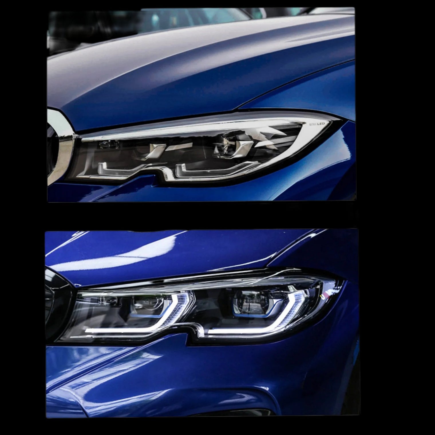 BMW G20 Laser Headlight Retrofit Upgrade w/ Optional Rgb Drl Modules