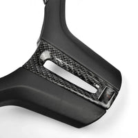 BMW F92 / F97 / F98 / G14 / G15 / G16 / G20 / G22 / G30 / G42 / G60 / G82 / G87 / G90 Carbon Fiber Steering Wheel Trim for G Chassis 2 3 4 5 7 8 Series M2 M3 M4 M5 M8 X3m X4m X5m X6m