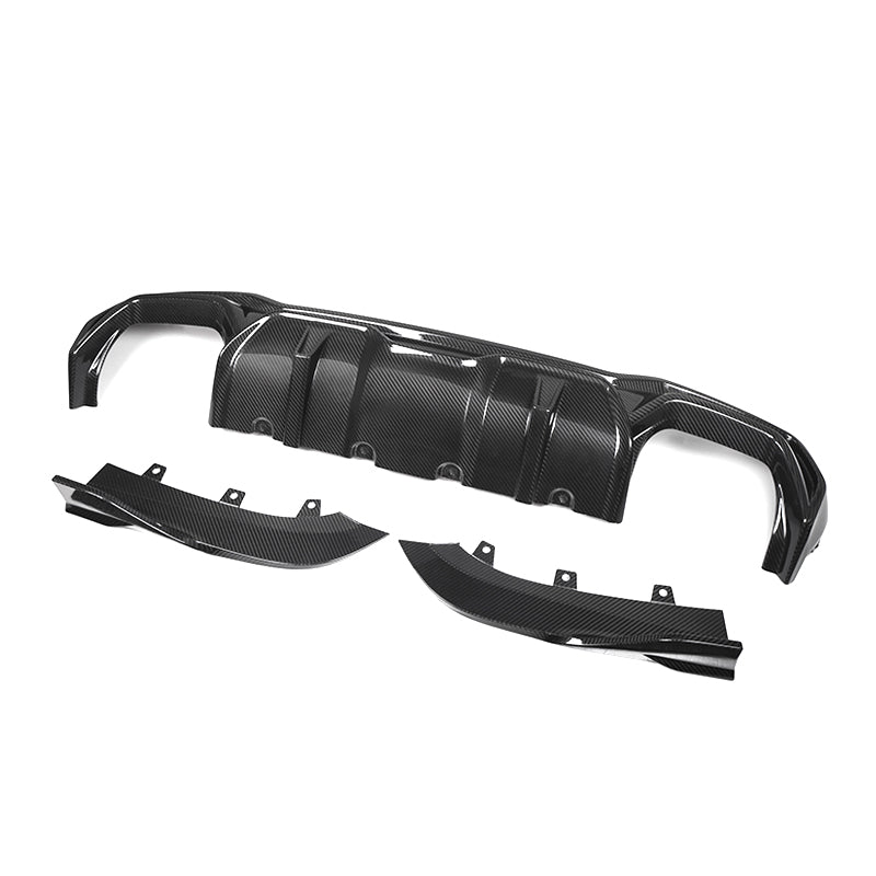Aftermarket Performance Style Carbon Fiber Rear Diffuser – Fits BMW G22