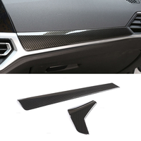 Aftermarket ABS Plastic Carbon Fiber Style Interior Dashboard & Air Vent Interior Trim – Fits BMW G20, G21
