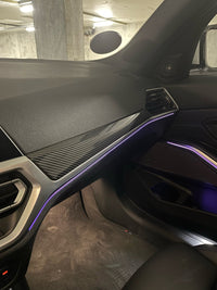 BMW G20 / G21 ABS Plastic Carbon Fiber Style Interior Dashboard & Air Vent Interior Trim