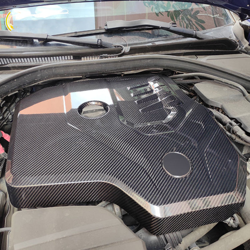 BMW F22 / F30 / F32 / F44 / G01 / G02 / G20 / G22 / G29 / G30 / G42 Carbon Fiber Engine Cover Trim