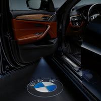 Aftermarket Carbon Fiber M Performance Led Door Light Projectors - BMW G Chassis – BMW Compatible