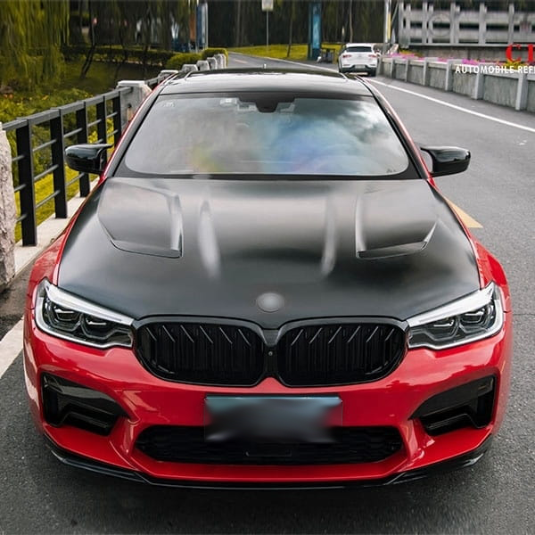 Aftermarket Carbon Fiber F90 / G30 M5 Cs Style Aluminum Hood – Fits BMW G30