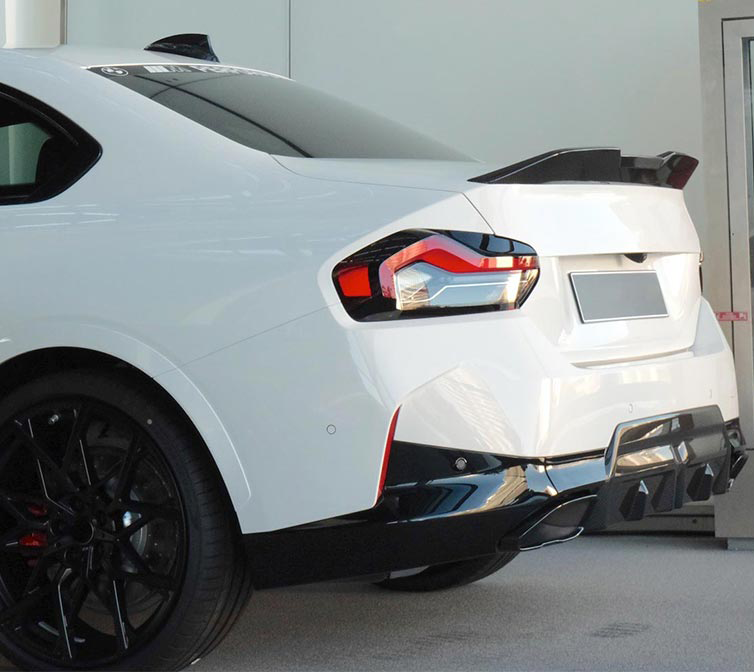 BMW G42 / G87 Carbon Fiber Ducktail Rear Spoiler